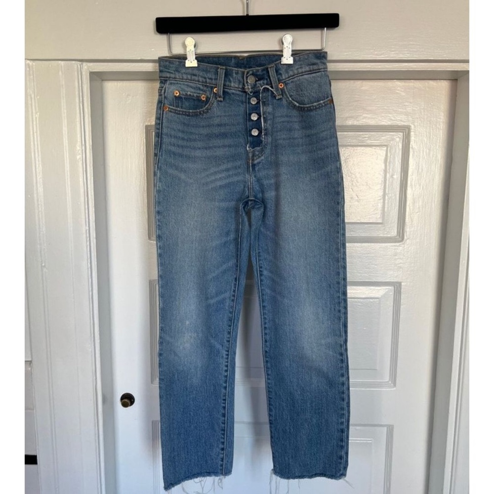 Levi’s Wedgie Straight Jean - Customized